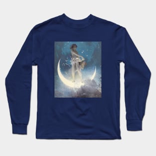 Spring Scattering Stars Long Sleeve T-Shirt